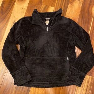 NorthFace teddy half zip